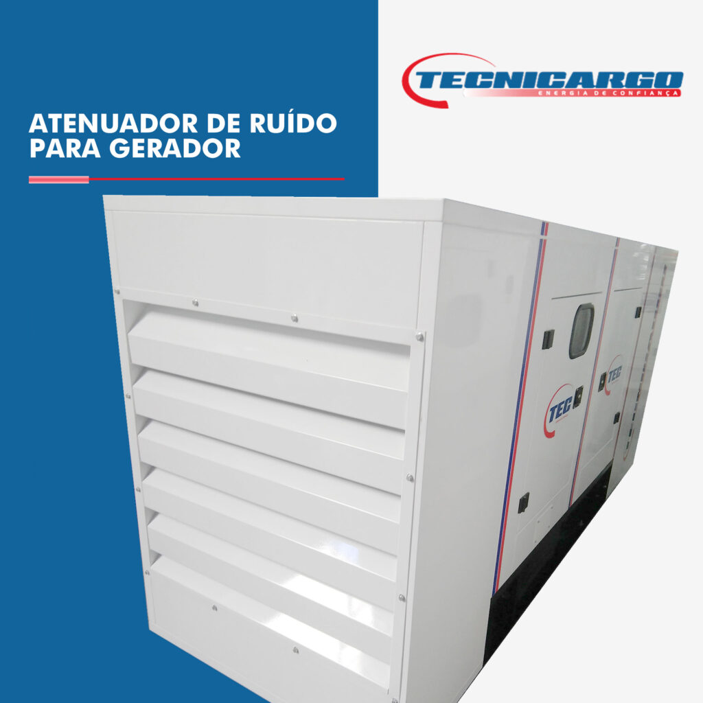 Atenuador de Ruído para Gerador - Silêncio e Conforto Garantidos