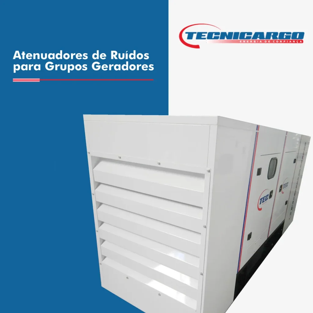 Atenuadores de Ruídos para Grupos Geradores