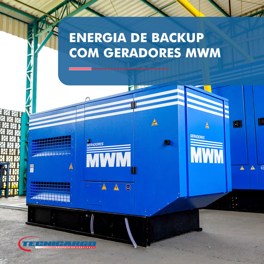 Energia de Backup com Geradores MWM