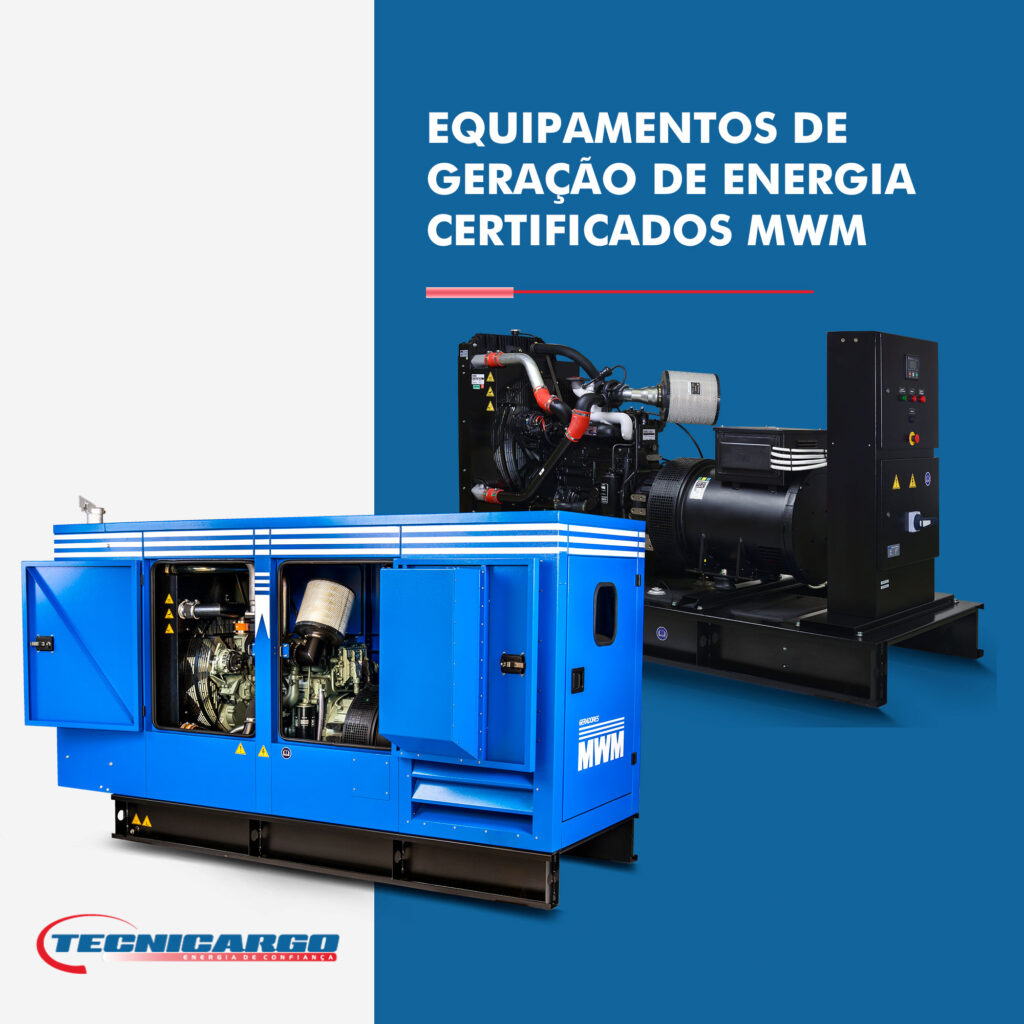 Equipamentos de Geração de Energia Certificados MWM